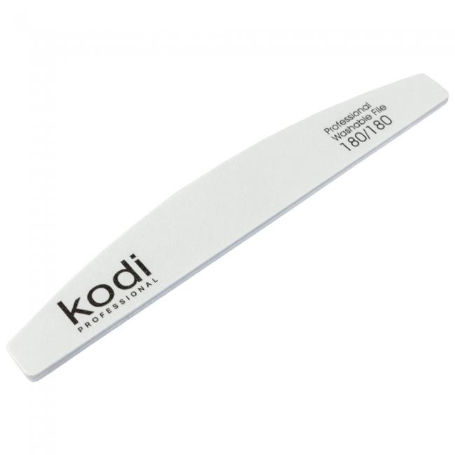 № 12 Nail File "Crescent" 180/180 (Color: White, Size: 178/28/4)
